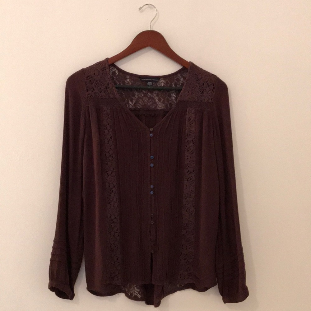 AMERICAN EAGLE BUTTON DOWN TOP!